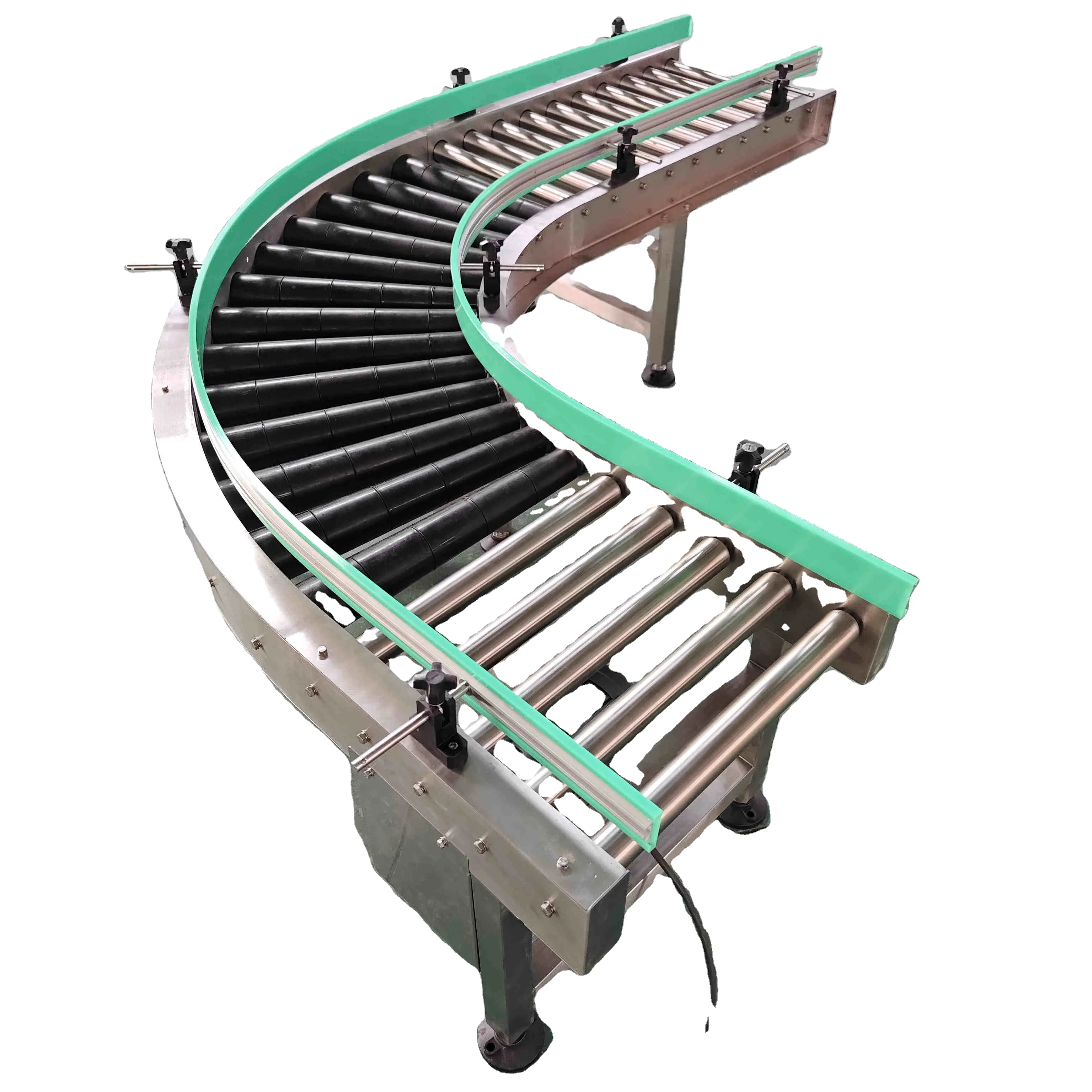 Manufacture Customized Carbon Stainless Electric Roller Parts Conveyor Belt Roller Controller Conveyor Line