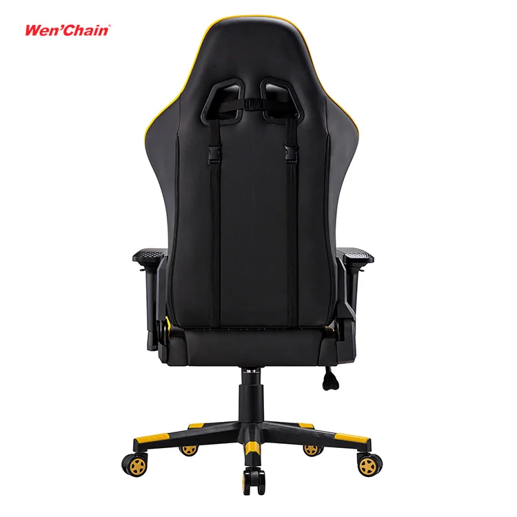Wenchen G095A Pu Castor Adjustable Armrest Best Ergonomic Game Chair Racing