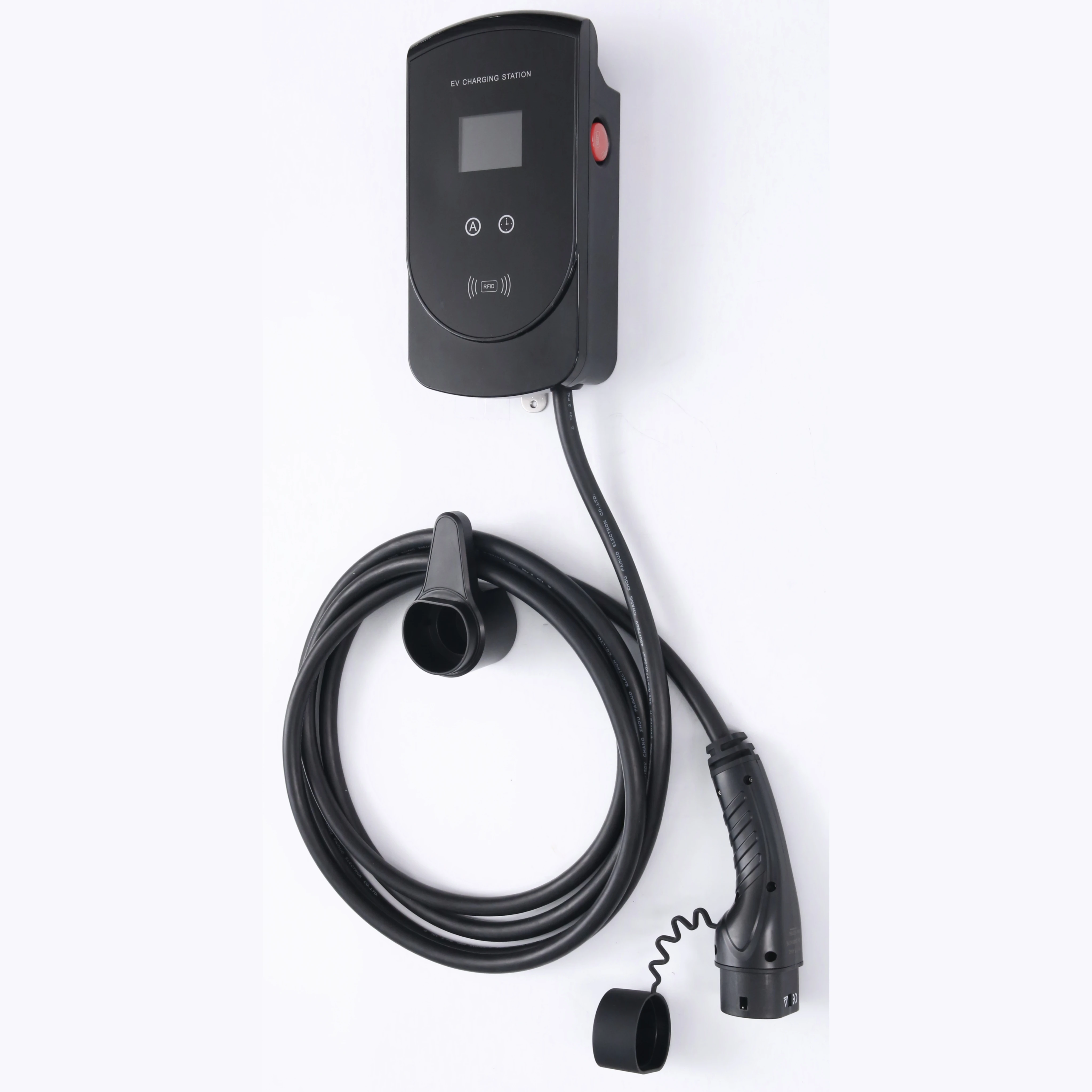 Fisher 32a 22kw Wifi Smart Home Ev Charger Car RCD APP Charging Station Point charger type 2