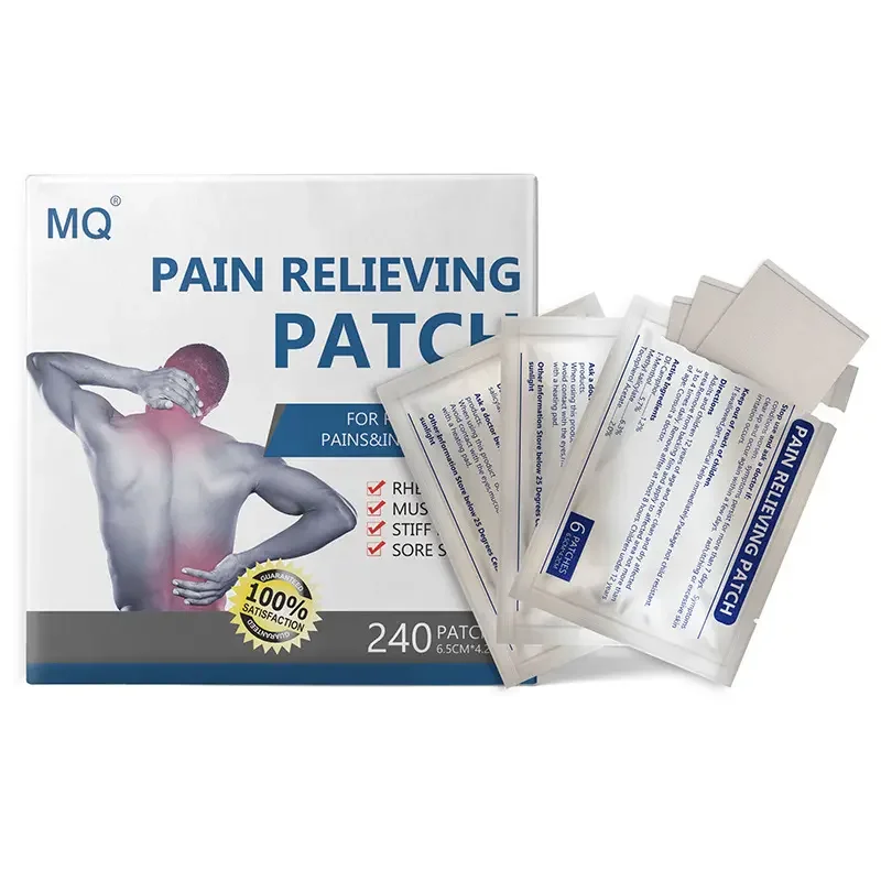 240pcs Herbal Products OEM ODM Back Bone Pain Relief Plaster Muscle Pain Relief Patch