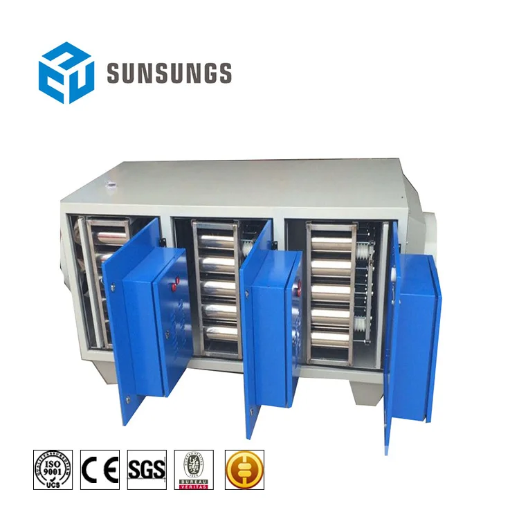 china factory uv photolysis oxidation deodorizing equipment/waste gas treatment gas disposal