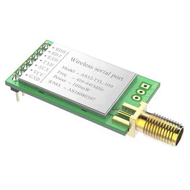 RF Long Distance AES FEC Wireless Module 32 Channel SX1278/SX1276 Lora Transmitter Receiver Star Network 433MHz