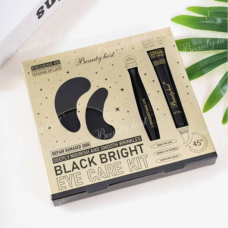 Factory Beauty Skincare Products Eye Care Kit Roll-on Brightening Eye Serum Up Night Soothing  Eye Cream