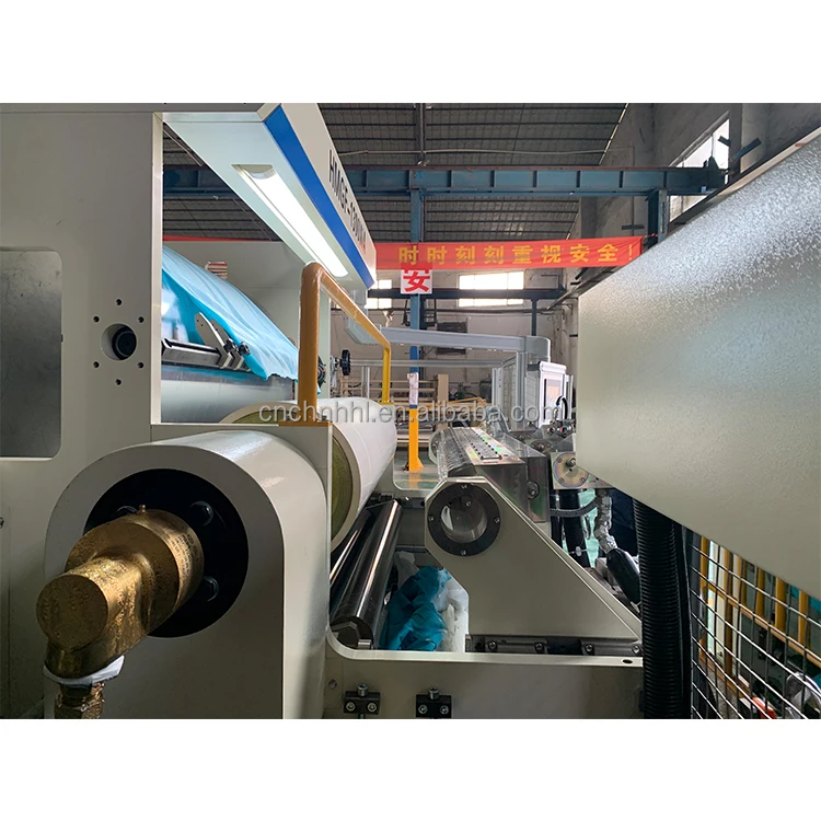 High speed hot melt scraping  medical  non woven consumables adhesive tape bandage laminating machine