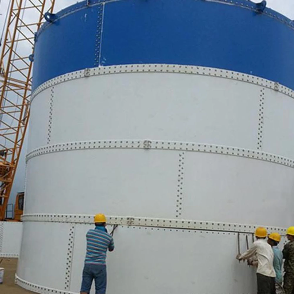 Factory 50 ton to 300 ton bolted Cement Silo fly ash sectional cement storage Powder silos