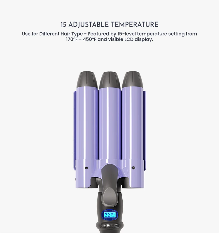 2024 new product hair curler Home Use New t3 curling iron