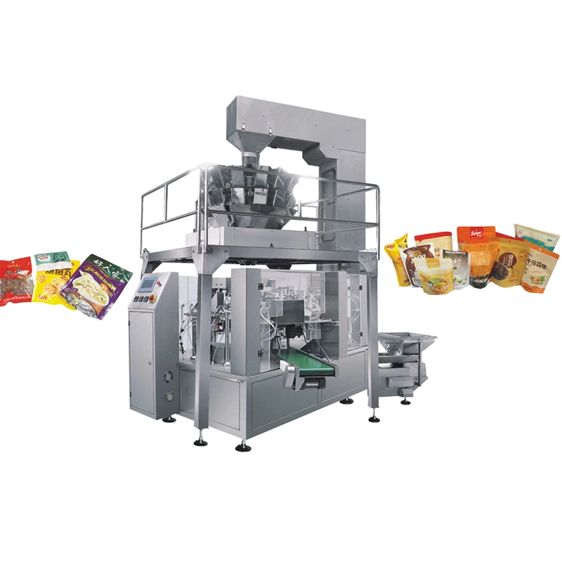 OMW однотонные готовых мешок застежки-молнии автоматическая упаковочная машина для шоколада