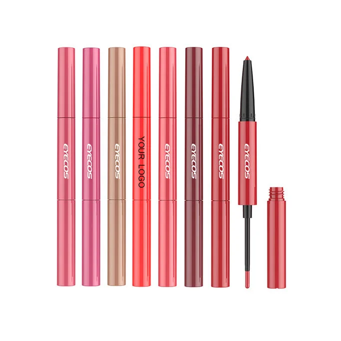 2 in 1 lipstick and liner private label matte liquid lipstick and creamy lip liner