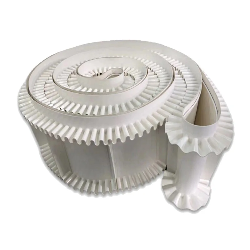 Высококачественная индивидуальная трансмиссия, специальная обработка, пвх гофрированная боковая конвейерная лента