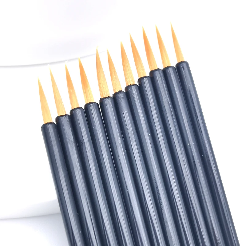  Brush eyeliner best quality plastic handle soft eye shadow thin brush