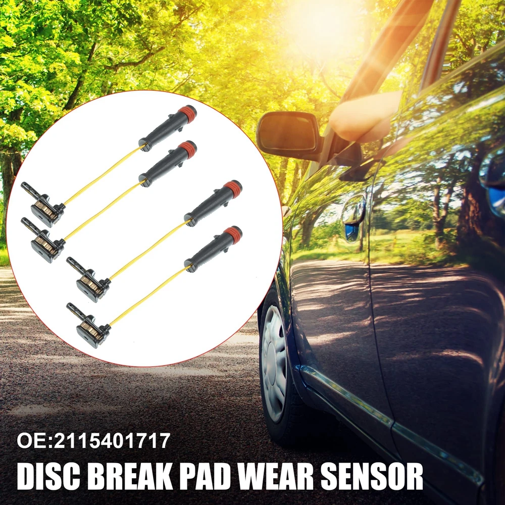 2115401717 Front Rear Disc Break Pad Wear Sensor for Mercedes-Benz CL500 2000-2006