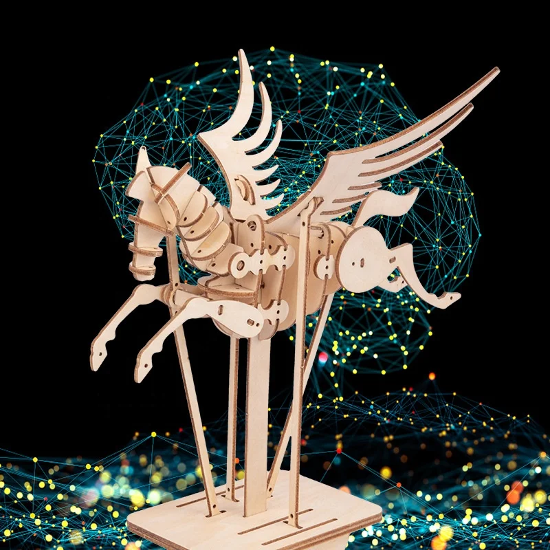 Распродажа ручная работа механические игрушки деревянные головоломки