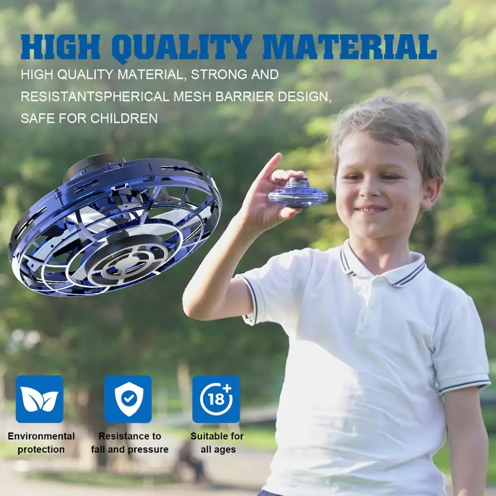 
Hot Sale & High Quality Sensing Control Drone Hand Gesture Flying Plastic UFO Toys for Kids 