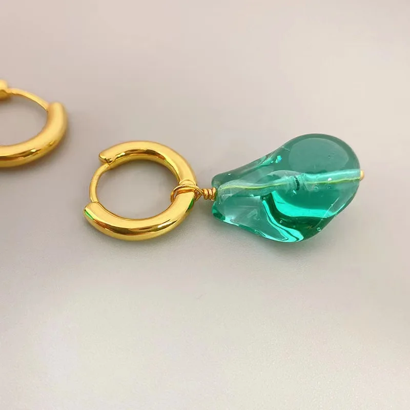 High Quality Women Glazed Earrings Girl Fashion Jewelry Earring