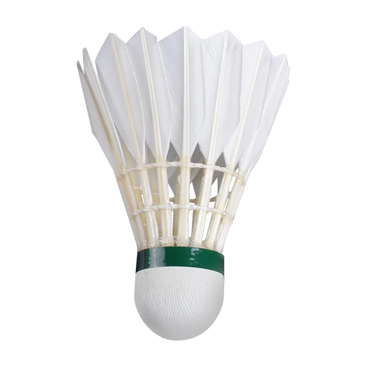 training duck hair goose cork resistant play professional gard hitting badminton professional hard hitting badminton