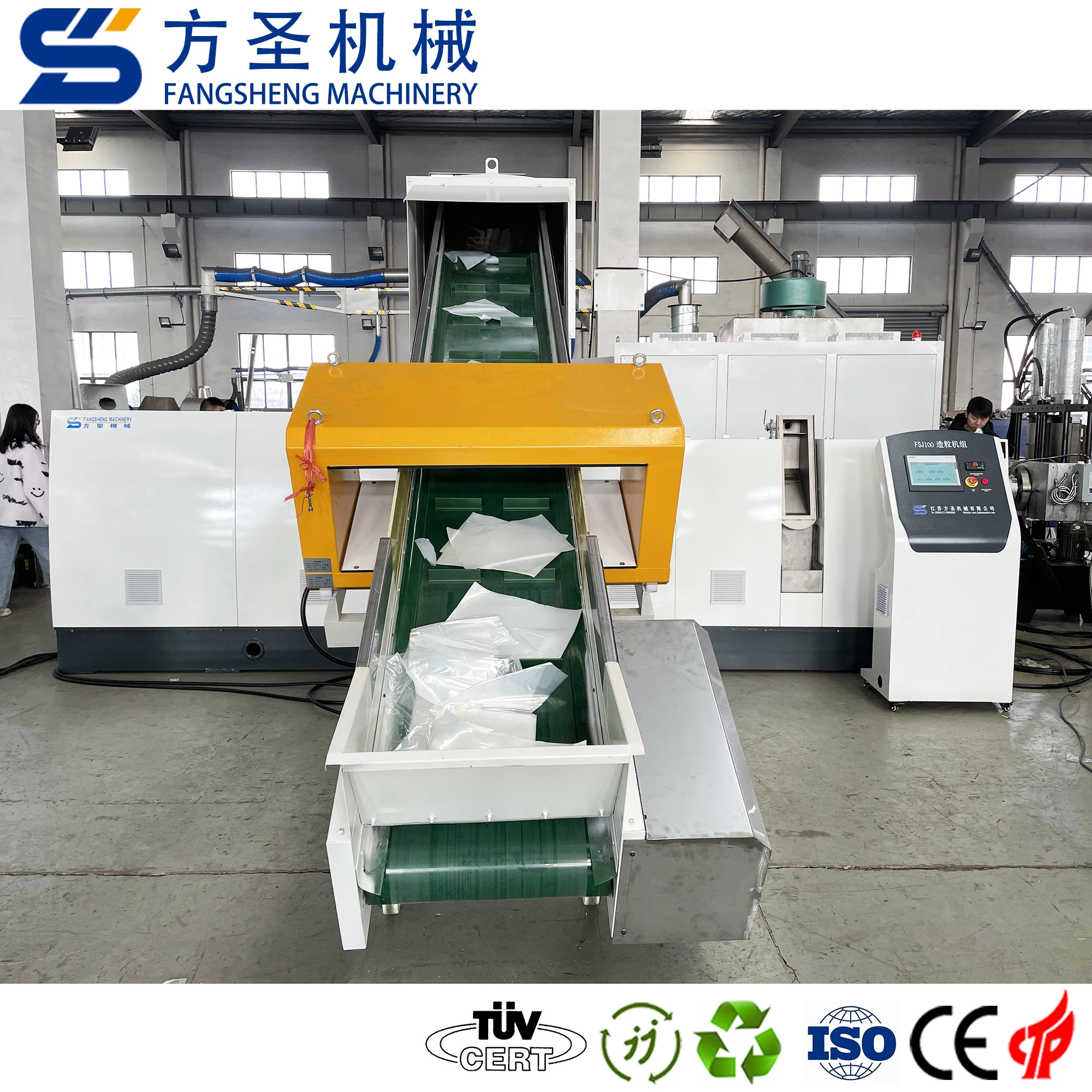 Biodegradable plastic granules/plastic granules machine