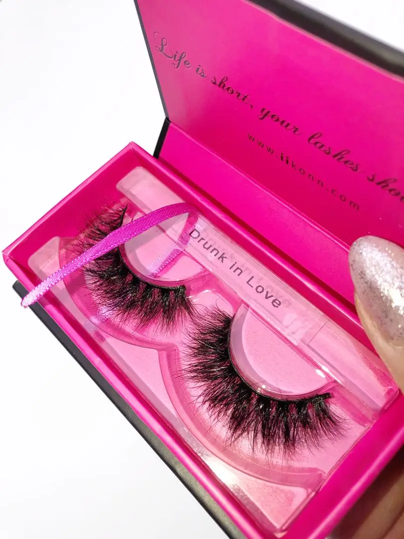 
3D 20mm eyelash mink With Customize Lash Packaging 