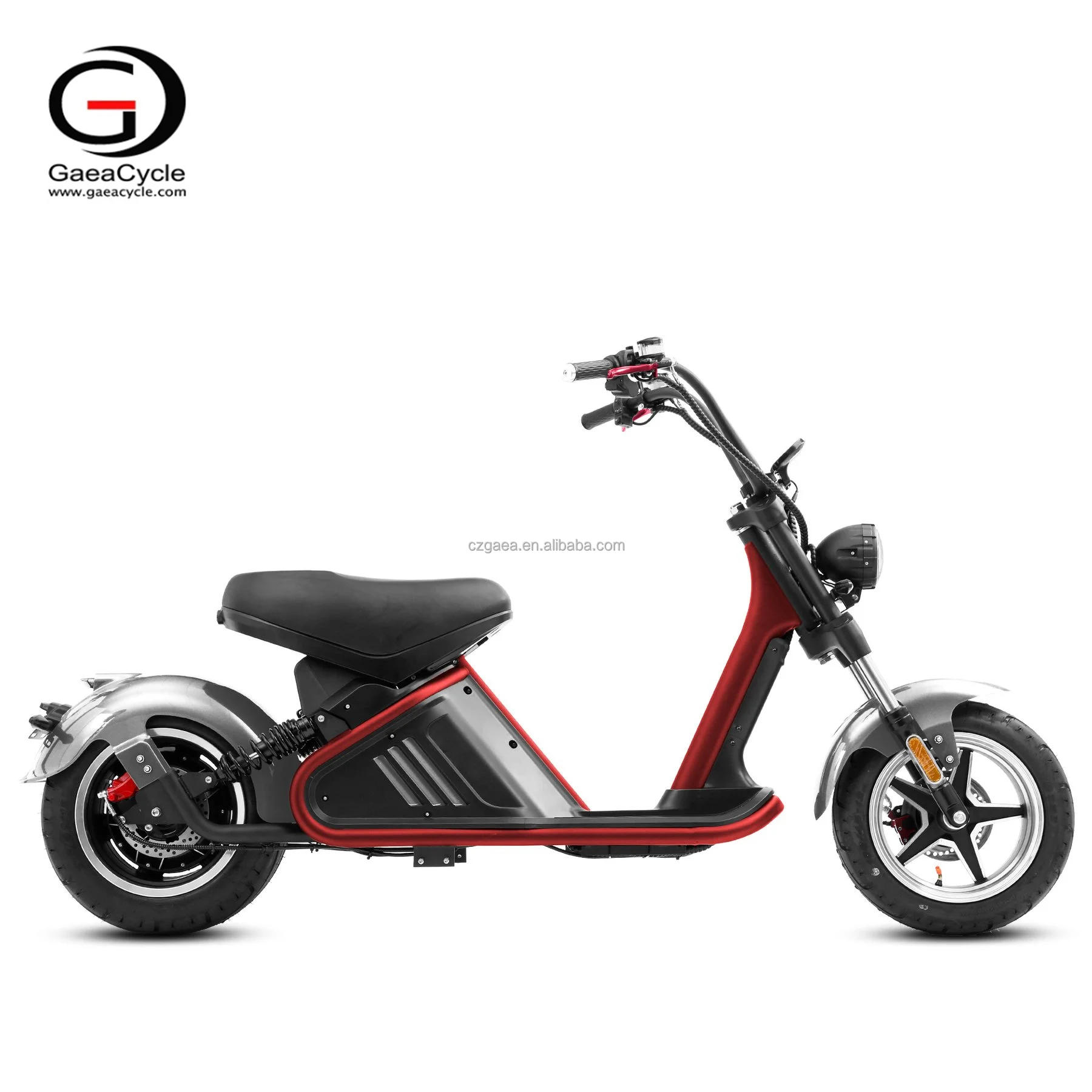 Gaea Full Suspension Electric Scooter 3000W High Power Fast 75 km/h Citycoco M2 For Adults