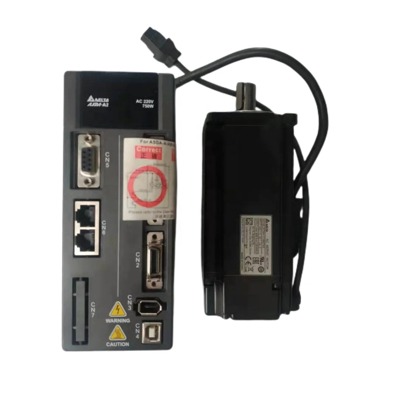 Industrial Servo Controller 750W Three Phase AC Servo motor Drive ASD-A2-0721-M for Delta