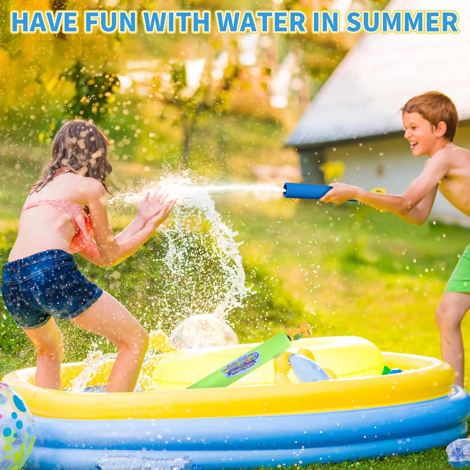 EPE Foam Swimming Noodles for Pool Aquatics Buoyancy Baton Floating Swimming Stick Kids and Adults Swimming Pool Water Toy