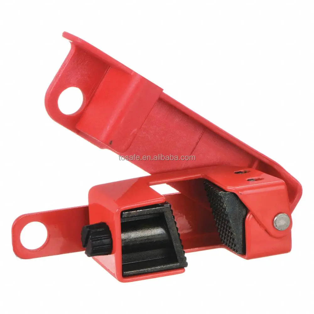 Single Pole Breaker Lockout Grip Tight Circuit Breaker Lockout Electrical Locking Device for 120v 240v MCB