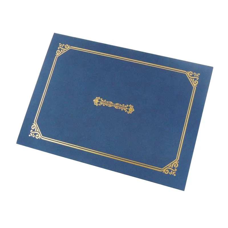 Чехол-папка с сертификатом выпускного диплома на заказ