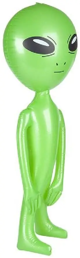 24 inch inflatable Alien toy for costume party decorations Eco-friendly CE certificate