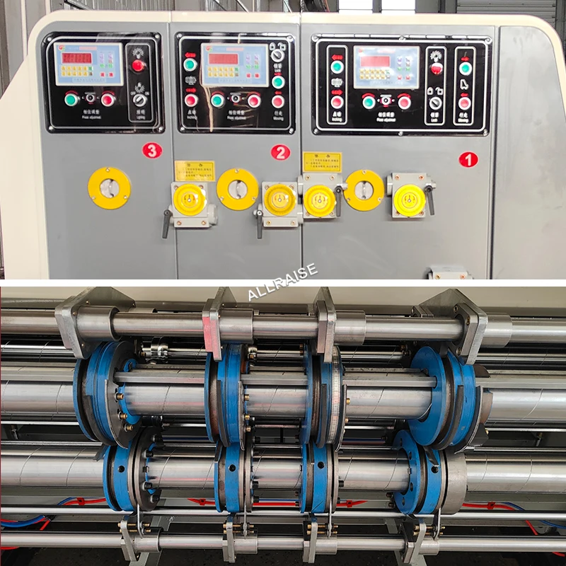 Fully Automatic Multifunction Carton Printing Slotting Die-Cutting  All in One Machine Carton Box Making Cut Machine for Carton