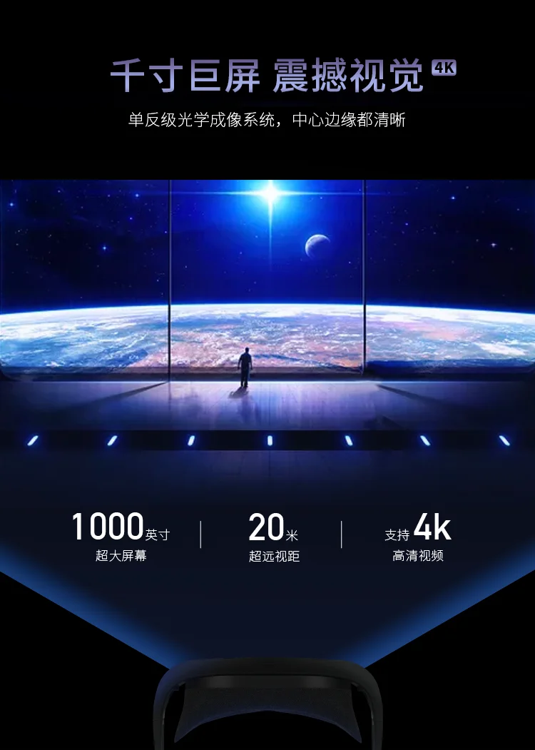 M1-Pro Giant screen glasses 1080p video glasses