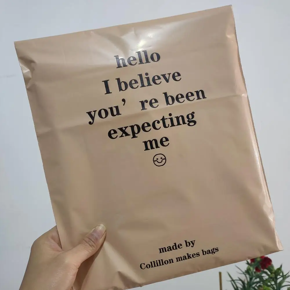 Wholesale Custom printed express courier packaging compostable poly mailers padded envelopes shipping bags