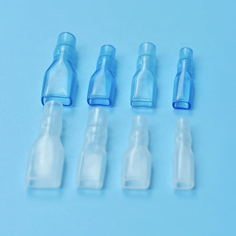 Manga de aislamiento para terminal crimpado,QWT 2.8 . 4.8 .6.3 insulating faston PVC terminal sleeve