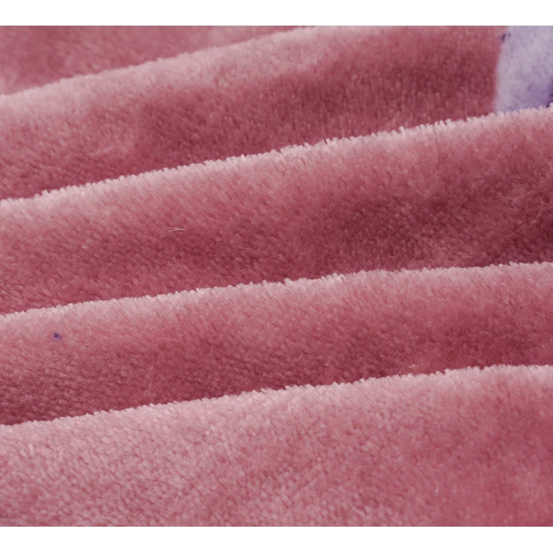 Good Quality Polyester Super Soft Thick Custom Fleece Blanket Flannel Blankets