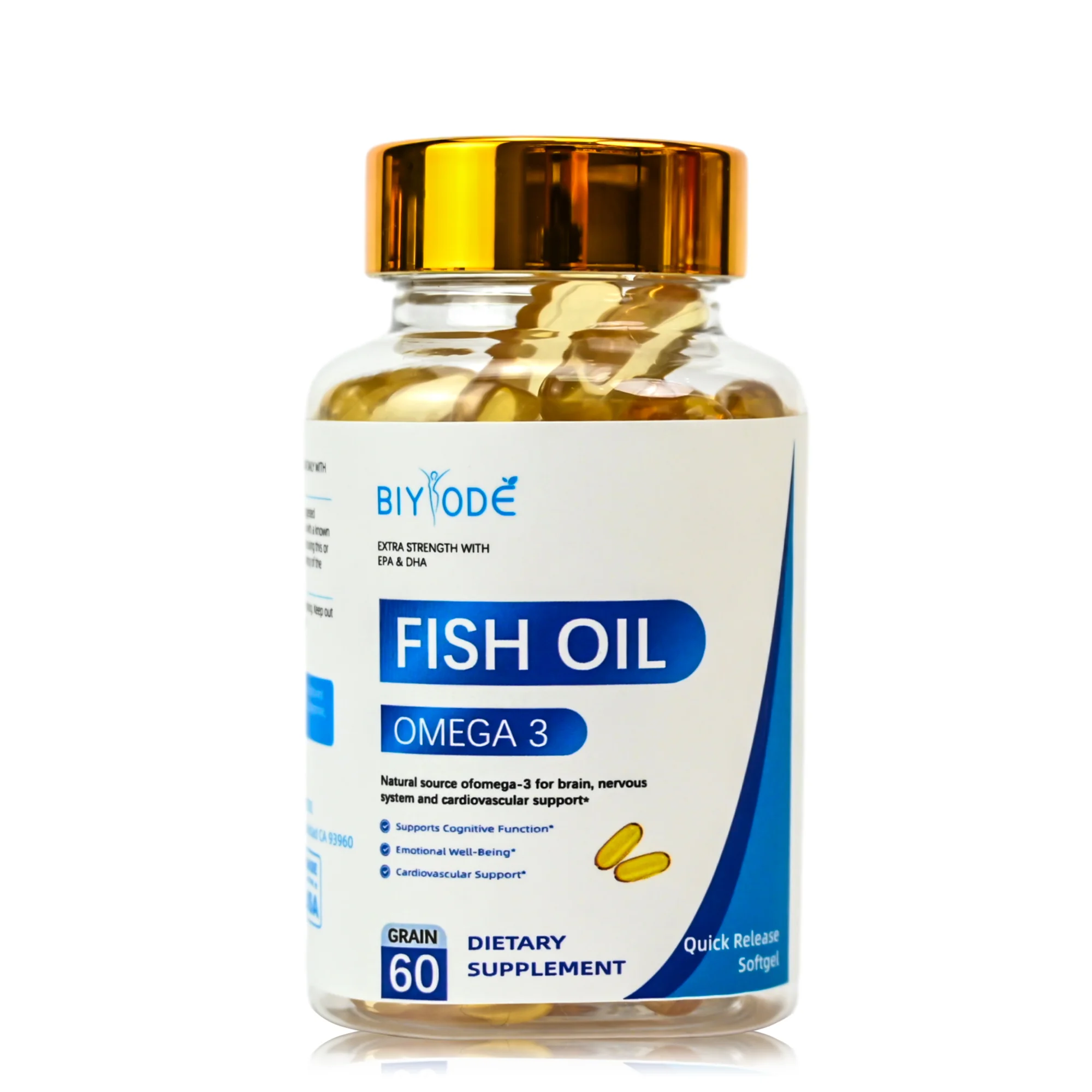 OEM ODM на заказ omega 3 оптовая продажа софтгель для рыбьего жира