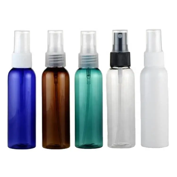 Wholesale plastic punp sprayer bottles pet plastic cosmetic empty bottle for beauty packaging