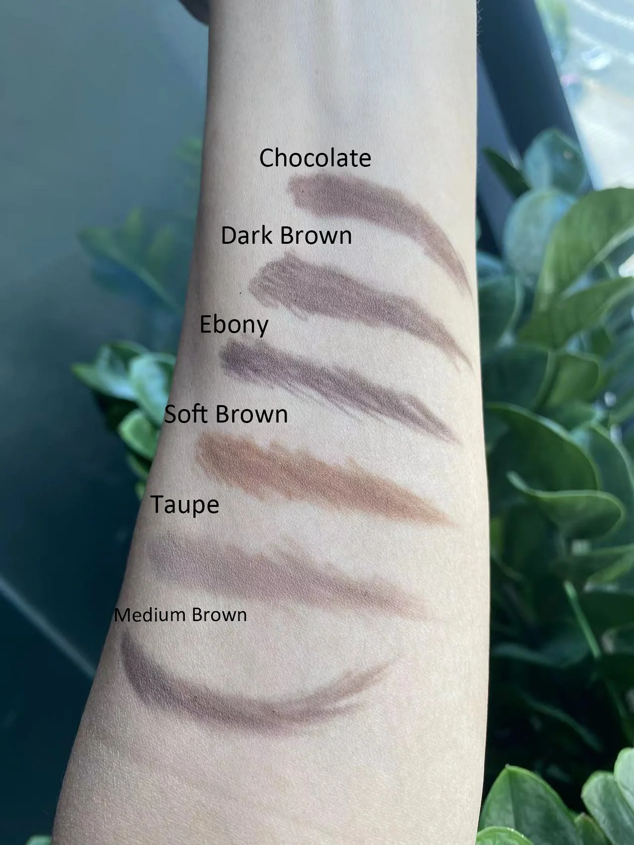 Wholesale no logo eye brow pen high pigmented waterproof eyebrow pencil private label
