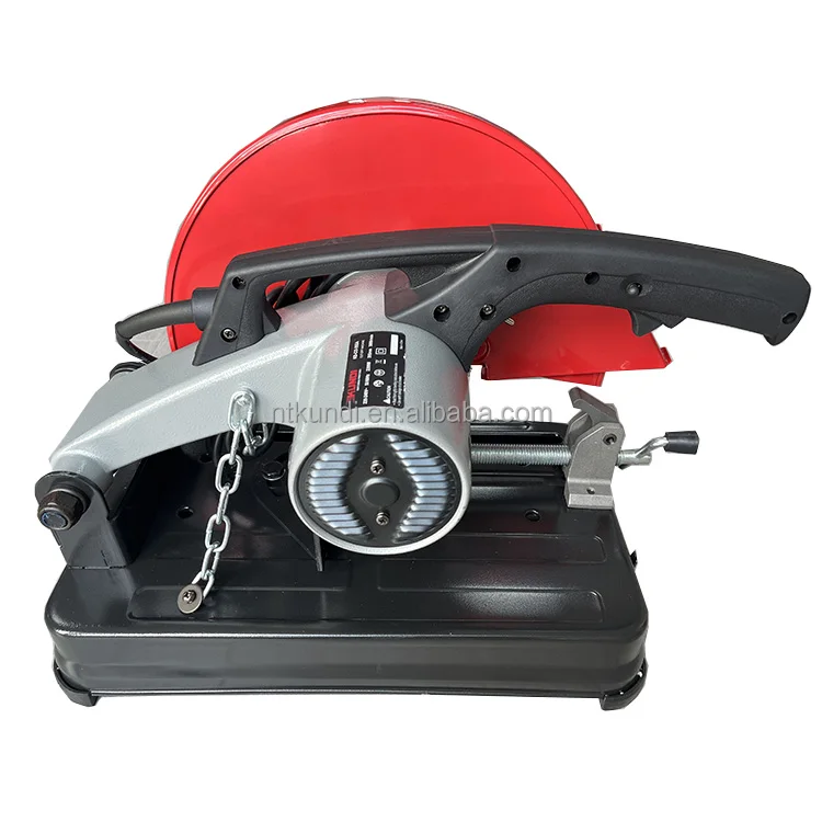 High Quality KUNDI Brand Professional Manufacturer  355mm, 2200W Metal Cut Off Machine  Saw Abrasive Wheel Machine