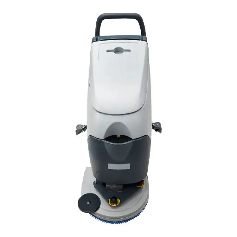E531B&E531D Hand Push Auto Scrubber Concrete Rotary Wet and Dry Gym Floor Sweeper Scrubber Machine Cleaning Brush Warehouse for