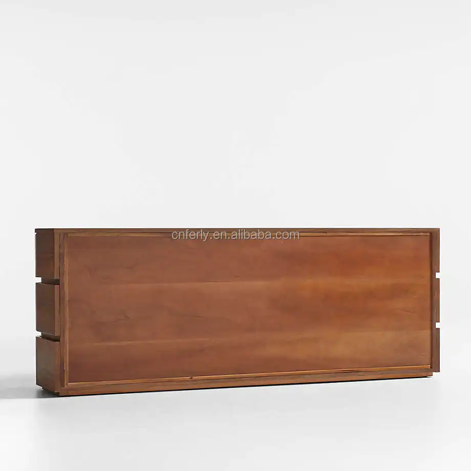 Hot Sale Modern American Design Luxury Bedroom Furniture Sets Oak 9 Drawer Dresser