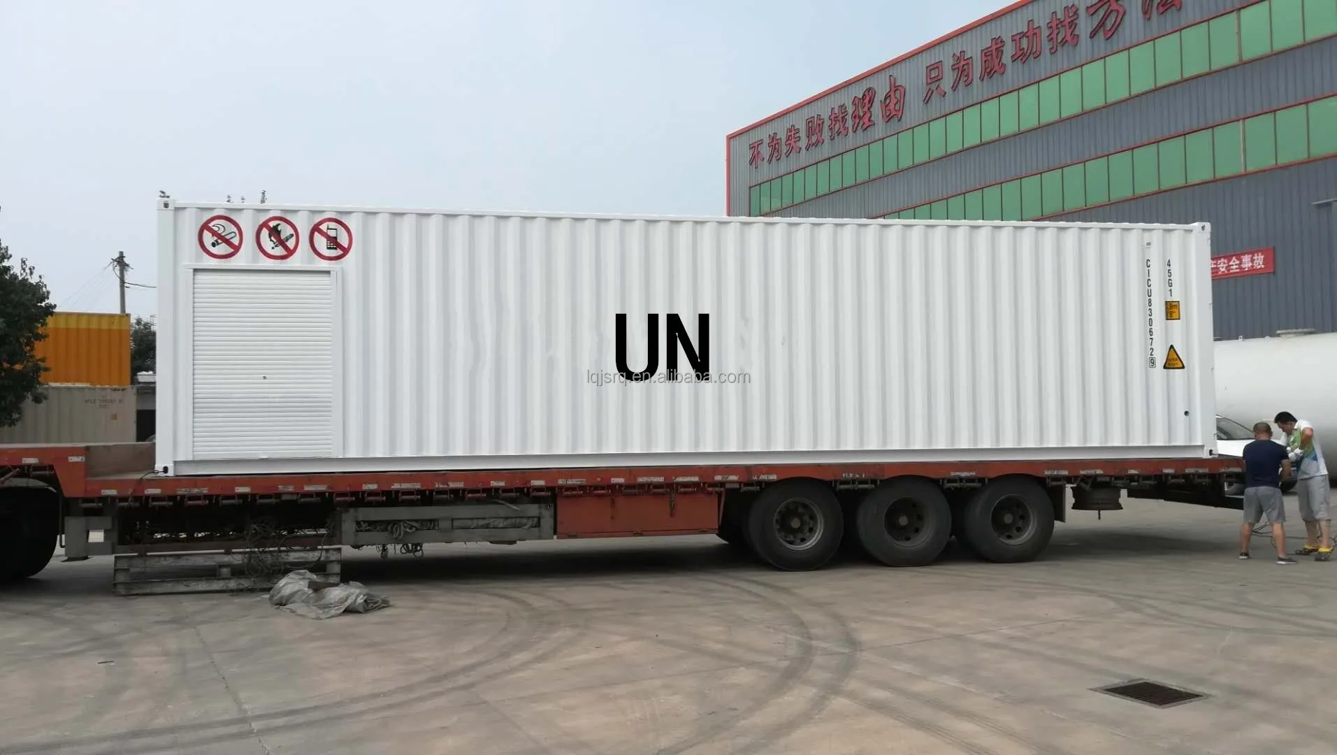 20ft 20000L mobile container  service diesel fuel filling station