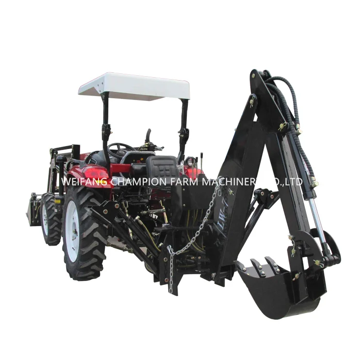 Model TZ-4 tz-3 mini 25hp 30hp 35hp 40hp farm tractor with front end loader and backhoe for sale