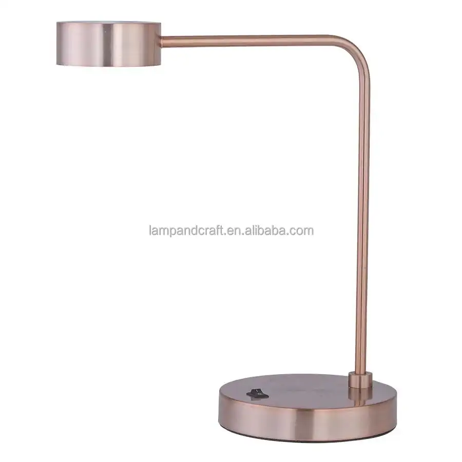 square white marble table lamp with switch and power outlet  in the base for home decor bedroom hotel lobby hotel Guestroom