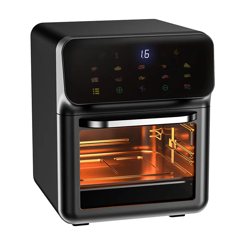 Best Seller Multifuncion Muti-Layer Large Capacity Smart Electronic Digital Visual Stainless Steel Household Air Fryer