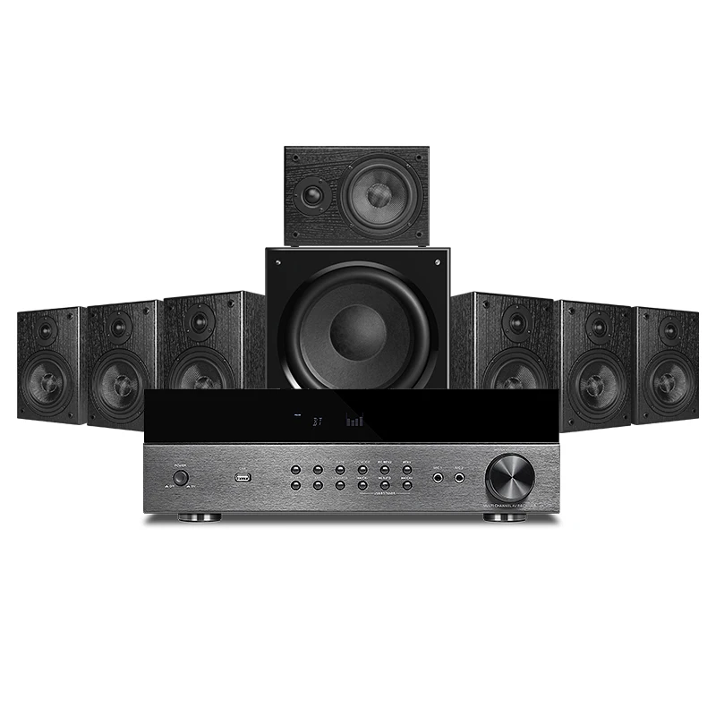 Kinma 7.1CH AV Receiver 400W  Powerful Audio Amplifier  AV-6136HD