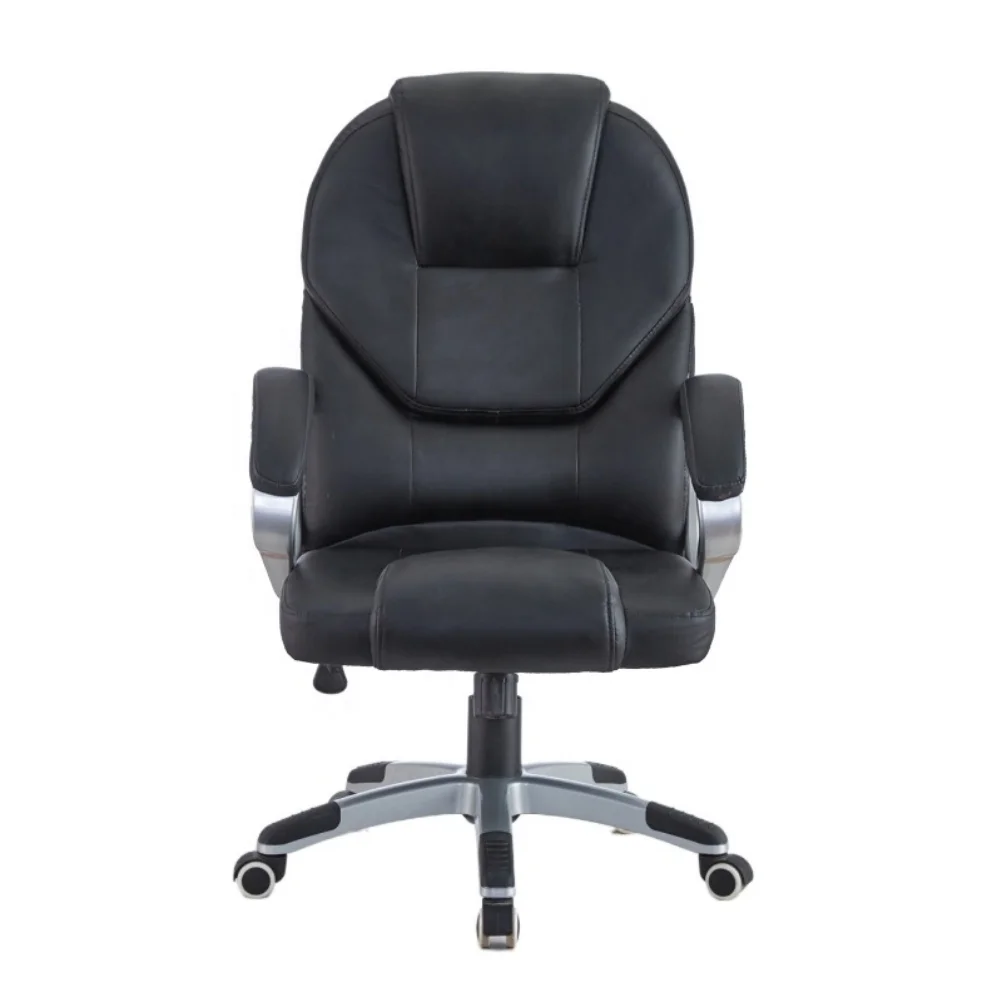 Ergonomic Pu Leather Office Room Boss Chair Luxury Computer Offical Chaise Ergonomic Office Chair With Footrest