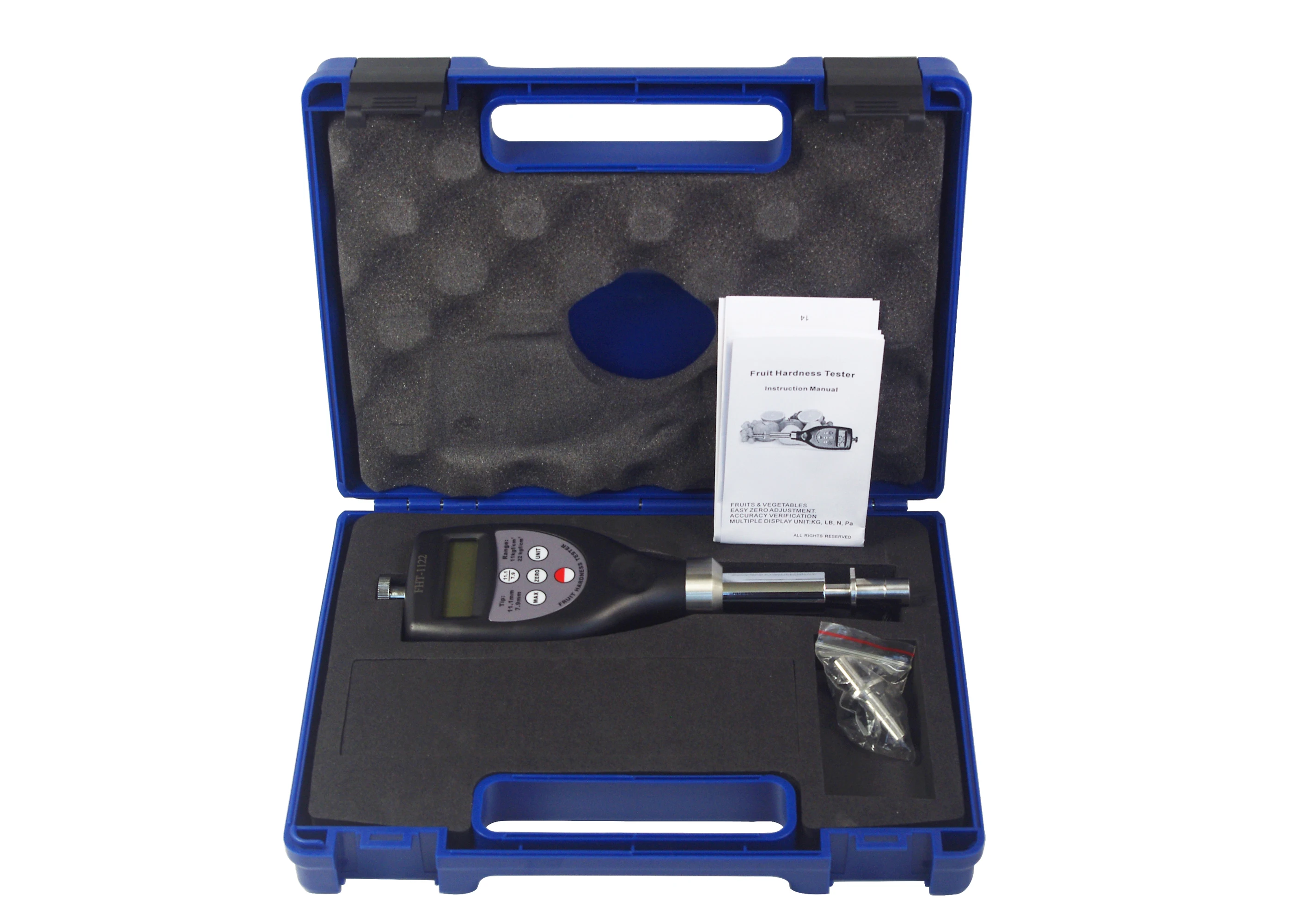 FHT-1122 Pocket Penetrometer Fruit Firmness Tester Hardness Tester with 2 tips