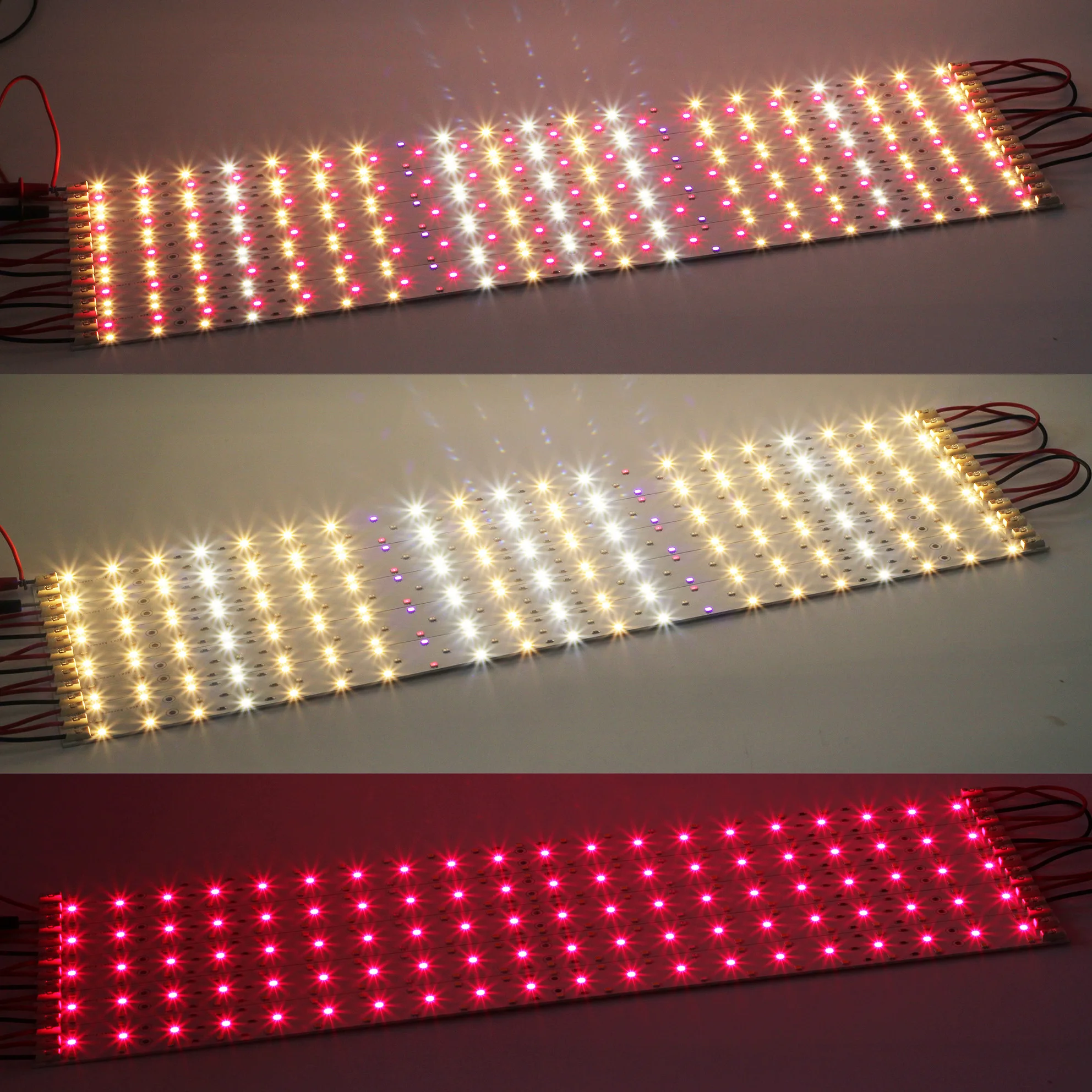 DC24V 30W Samsung LM281B+ LED Full Spectrum Grow Light Strips with 3000K 5000K 660nm Red UV IR Mixed Color