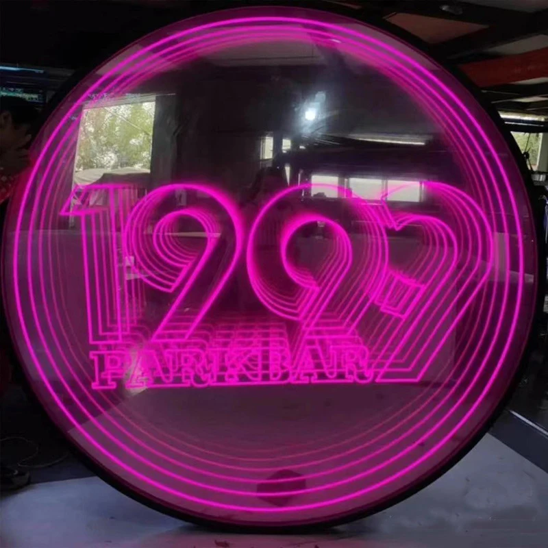 Led Neon Mirror Customized Led Strip Infinite Neon Indoor and Outdoor Sign infinity mirror led