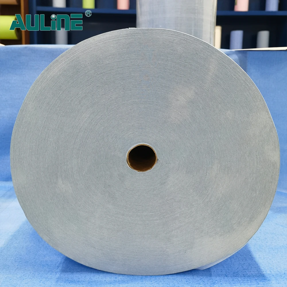 Custom Multi-Purpose Heavy Industrial Cleaning Cloth Blue Roll Industrial Dry Cleaning Wipes