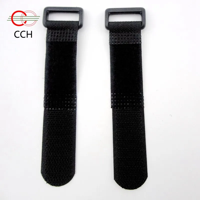 Factory custom logo Cable Ties Nylon band velcroes Hook And Loop Fastener Hook And Loop Strap