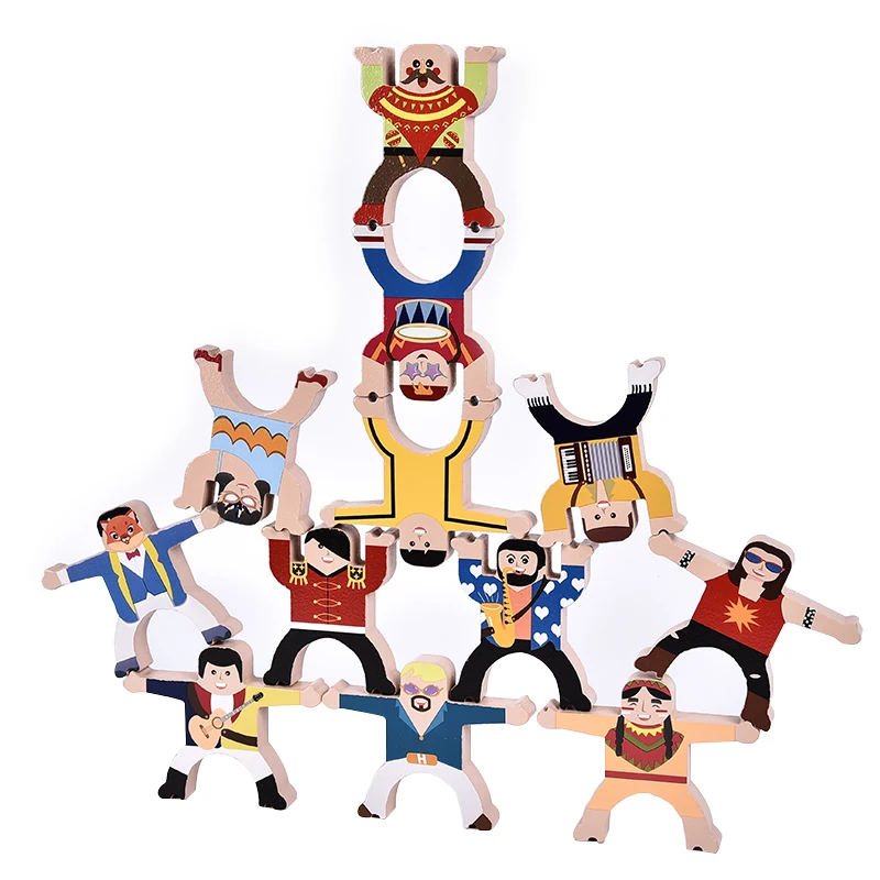 
Wholesale Puppets stacked high wooden early education toy manufacturers 